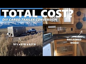 DIY Cargo Trailer Conversion | Complete Cost Breakdown | EP21