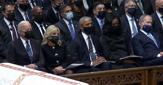 Colin Powell honored at funeral