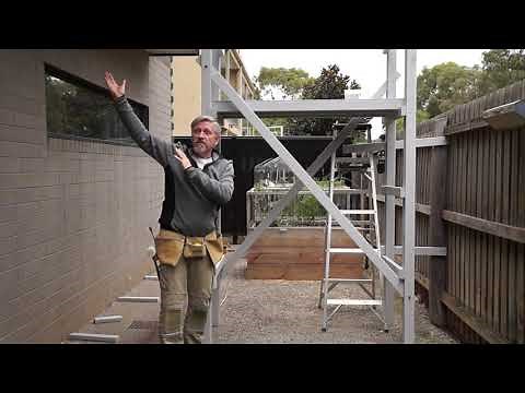 Low Cost DIY Scaffold - Assembly guide + Free Plans