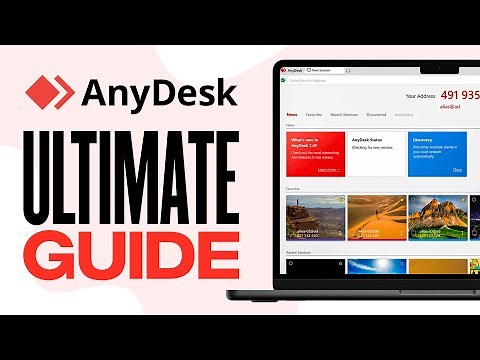 How to Use Anydesk For Beginners (2025) Step By Step Tutorial