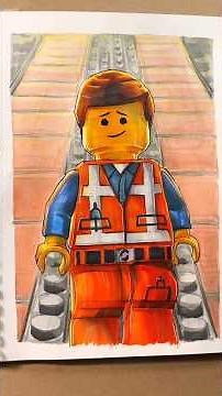 How to Draw a LEGO Character Step by Step #art