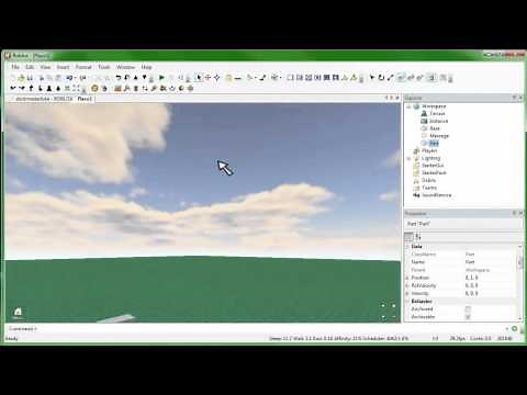 ROBLOX Tutorial: Overview of ROBLOX Studio