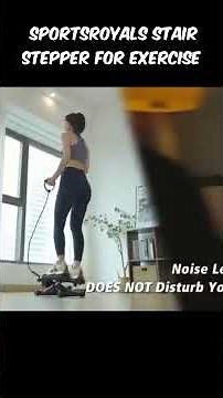 Sportsroyals Stair Stepper: The Ultimate Quiet Mini Stepper You NEED to Try