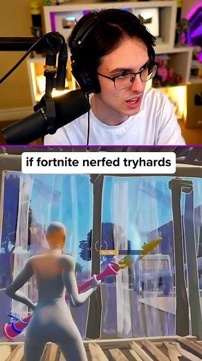 If Fortnite NERFED Sweats: Touching Grass Compilation