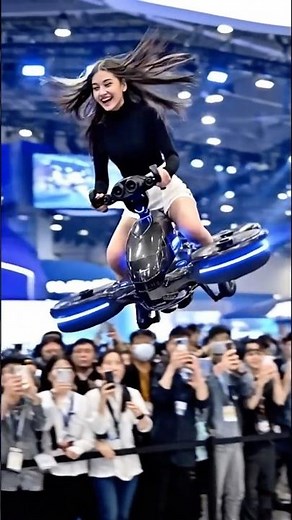 This AI Drone Bike Lets Anyone Fly — The AI Handles Everything #DroneBike #Futureofmobility