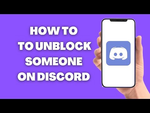 How To Unblock Someone On Discord
