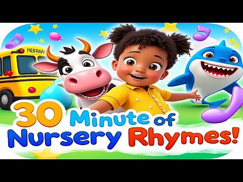 30 Minutes of Nursery Rhymes Compilation | Fun Songs for Kids | Sing Along & Dance!