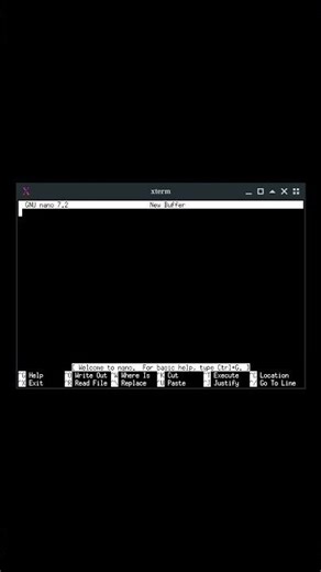 The Cutbuffer (M-6) #nano #GNU #UNIX