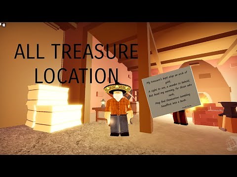 Roblox The Wild West ( all treasure locations part 2 )
