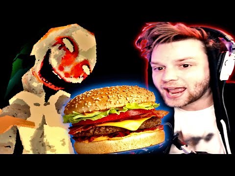 this ghost wants to eat my BURGER