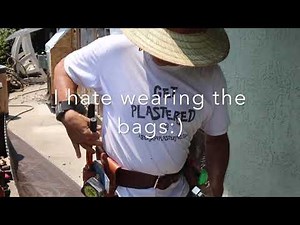 Lathing for stucco using paperback wire for the DIY'er