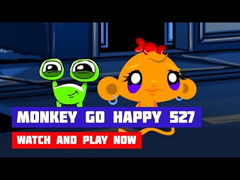 Monkey GO Happy: Stage 527 — Abuba the Alien · Game · Walkthrough