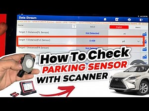 How To Diagnose a Parking Sensor With Scanner || just follow 2 steps