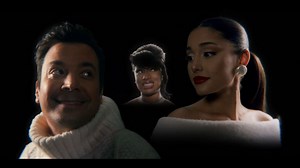 Jimmy Fallon drops Covid-era Christmas song with Ariana Grande and Megan Thee Stallion