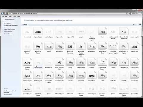 Vectric - Installing Font