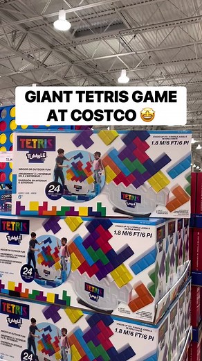 Exciting Giant Tetris Game Available at Costco