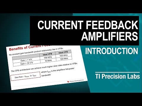 Current feedback amplifiers - Overview and compensation techniques