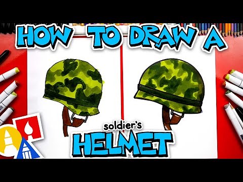 How To Draw A Soldier's Helmet