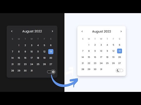 Calendar with HTML, CSS, and JavaScript - How to build calendar using HTML, CSS, and JavaScript