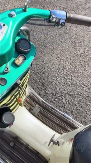 The Timeless Perfection Of A Flip Up Vintage Scooter Engine 🛵