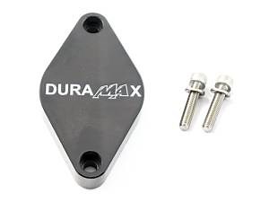 LML Turbo Resonator Delete Plate, 2011-2016,  Black, Duramax - 10170
