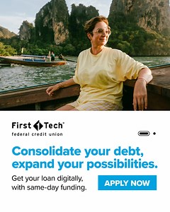 A First Tech personal loan can help pay down high-interest debt, with rates as low as 7.89% APR.* | First Tech Fed