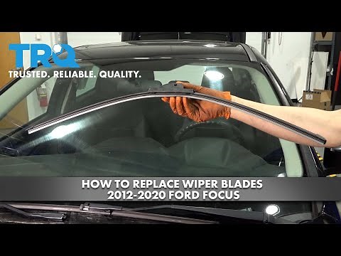 How to Replace Wiper Blades 2012-2020 Ford Focus