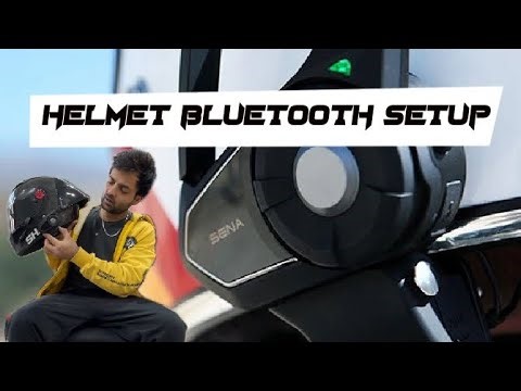 How to Install Motorcycle Bluetooth Helmet Communication || Step by Step Process 📡