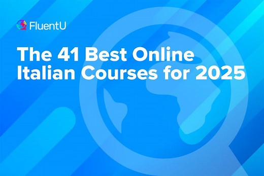 The 41 Best Online Italian Courses for 2025 | FluentU Italian Blog