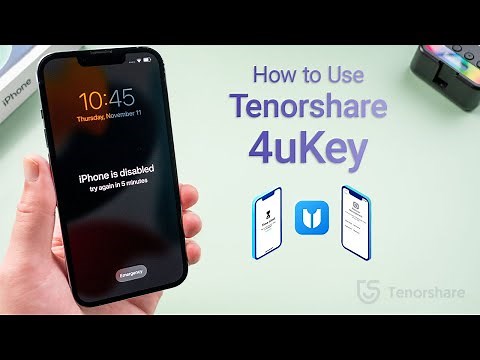 How to Unlock iPhone without Passcode using Tenorshare 4uKey (If Forgot)