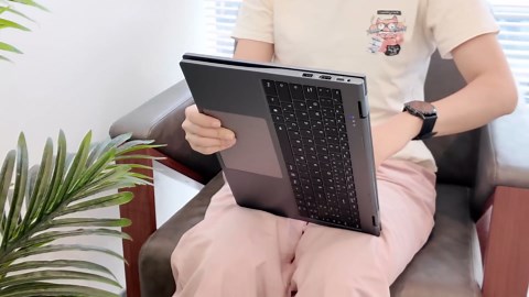 jumper 2 in 1 Laptop, 16 inch Convertible Laptop Computer with IPS FHD 360 Degree Touchscreen, 640GB Storage, 16GB RAM, Fingerprint Reader, Backlit Keyboard, Celeron N5095, 53.2WH, WiFi 6