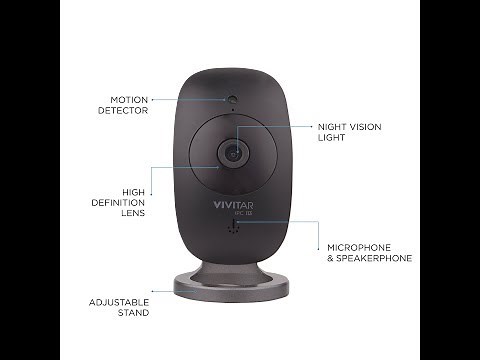 Using your Vivitar IPC113 Wi-Fi Security Camera