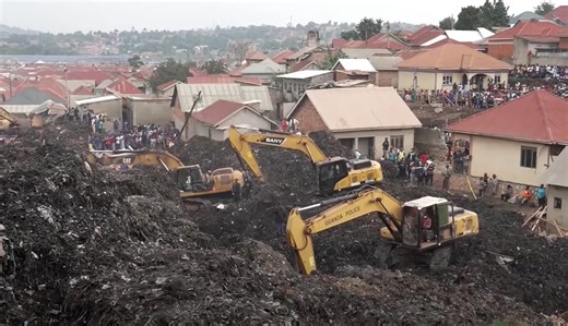 Death toll from landslide at Uganda garbage dump rises to 21