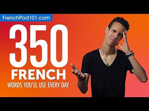 350 French Words You'll Use Every Day - Basic Vocabulary #75