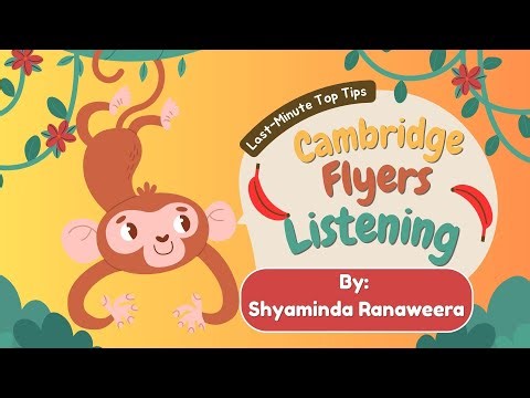 Cambridge Flyers Series/ Episode 1/ Listening