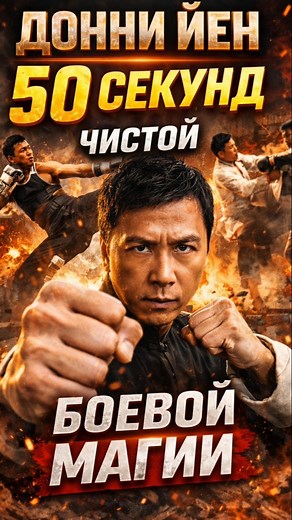 Donnie Yen - 50 Seconds of Pure Combat Magic 🔥