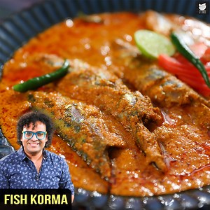 80K views · 2.5K reactions | Fish korma recipe by chef Varun Inamdar. Fish Korma is a creamy fish curry recipe that is super delicious and easy to make. It's a burst of flavours in every single bite! So what are you waiting for go make this right now!! #fishkorma #getcurried | Get Curried | Facebook