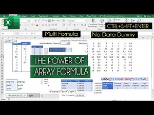The Power of Array Excel (CSE)