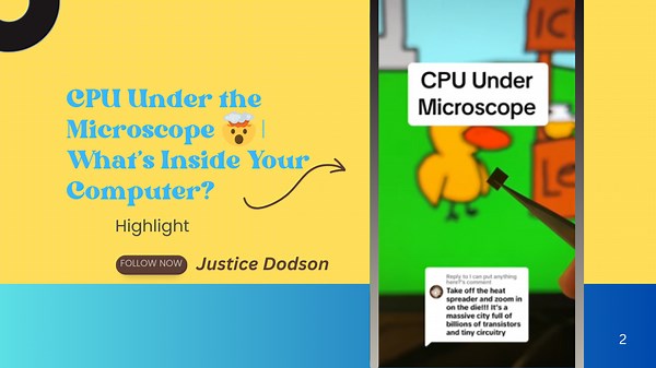 CPU Under the Microscope 🤯 | What’s Inside Your Computer?