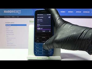 How to Set Up Date and Time in NOKIA 225 4G - Clock Settings
