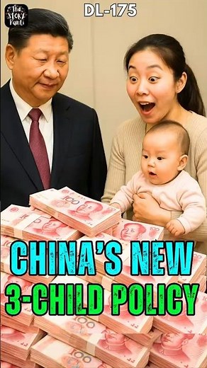 Can 3 Child Policy Solve China’s Demographic Crisis? #xijinping #china #demography #ytshorts