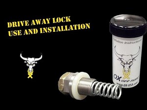 Drive Away Manual Locking Device Installation & Use