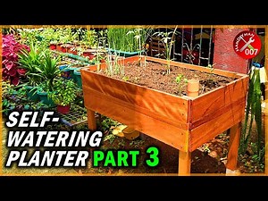 DIY Self-Watering Wooden Planter Box (Part 3)