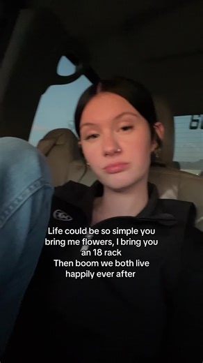 Simple Exchange: Beer and Flowers for Happiness