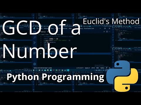 9. GCD of Two Number (Using Euclid's Algorithm) Python Programming | JAcademy