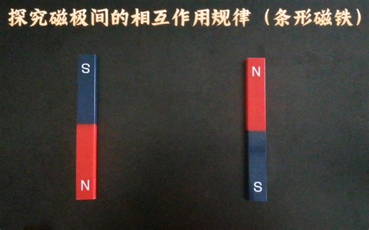 探究磁极间的相互作用规律（条形磁铁）