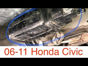 P1457 06-11 Honda Civic Charcoal Canister Evap Vent Purge Solenoid P0497 Repair