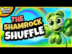 🌈 Shamrock Shuffle Brain Break 🍀 | St. Patrick’s Day Freeze Dance & Jump Battle!