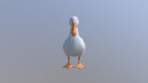 Duck - 3D model by humanartist25