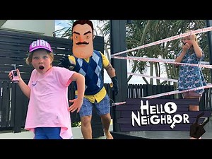 Il y a un vrai Hello Neighbor chez moi ! | Hello Neighbor dans la vraie vie! Défi !
